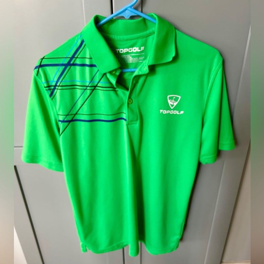 Top Golf Polo shirt, green, small